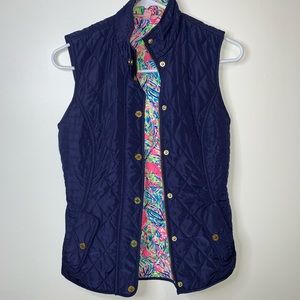 Lilly Pulitzer quilted vest